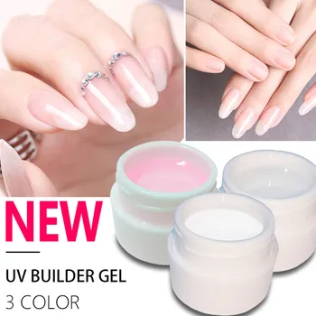 

8ml UV Nail Gel Extension Sculpture Hard Jelly Gel Manicure UV Builder Nail Gel Polish Poly Nail Art Extension