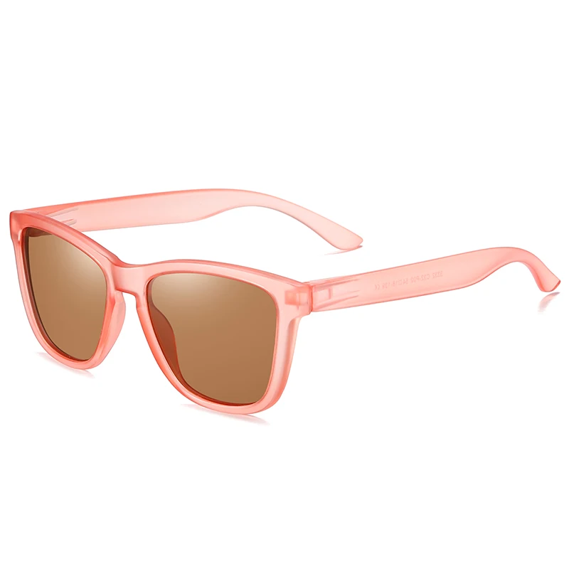 C10Pink Brown AOFLY, фирменный дизайн, модные поляризационные солнцезащитные очки для мужчин и женщин, квадратные мужские солнцезащитные очки для рыбалки, женские очки zonnebril heren UV400 - Lenses Color: C10Pink Brown