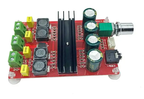 XH-M190 TDA3116D2 плата цифрового усилителя мощности TPA3116 двухканальная Плата 12-24 В |
