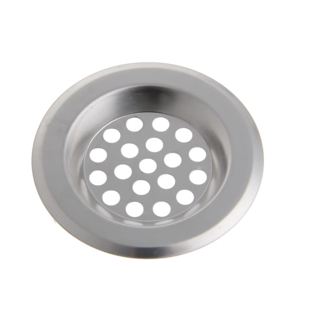 Stainless Steel Mesh Sink Strainer Kitchen Bath Hair Catcher Trap Drain Filter sink drain filter