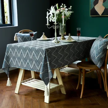 

Modern Style Waterproof Cover Table Cloth Tablecloth Rectangular Dining Table Cover Obrus Tafelkleed mantel mesa nappe