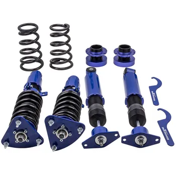 

Suspenison 4PC Coilover Kits For Mazda 3 Adj. Height Struts Shocks Absorbers PUK 2010-2013
