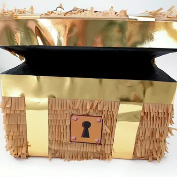 

Treasure Chest Pinata Pirate Series Party Decorations Candy Box Beating Game Props Party Supplies