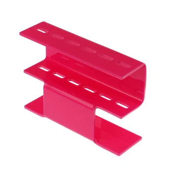 

Acrylic 6 Holes Eyelash Tweezers Storage Rack Lash Extension Tools Holder Stand Organizer Nail Beauty Tools Shelf