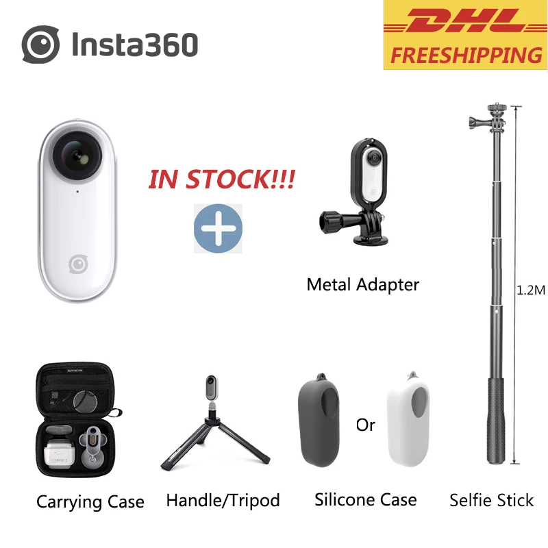 Insta360 GO new action camera AI auto editing hands-free smallest stabilized camera Insta 360 Go