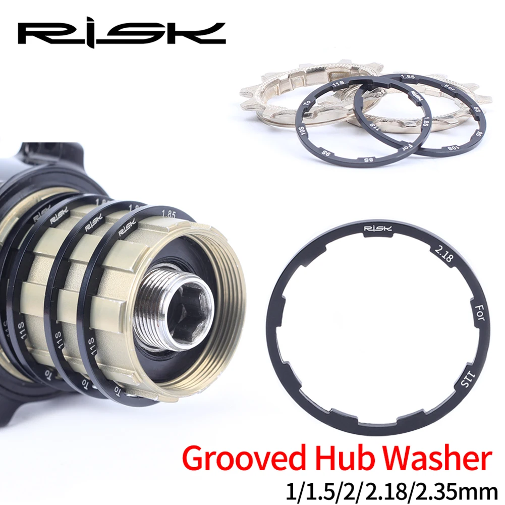 Risk Road Bicycle Hub Washer Aluminium Alloy Hub Washer Mtb Bike Bottom Bracket Washers Cassette
