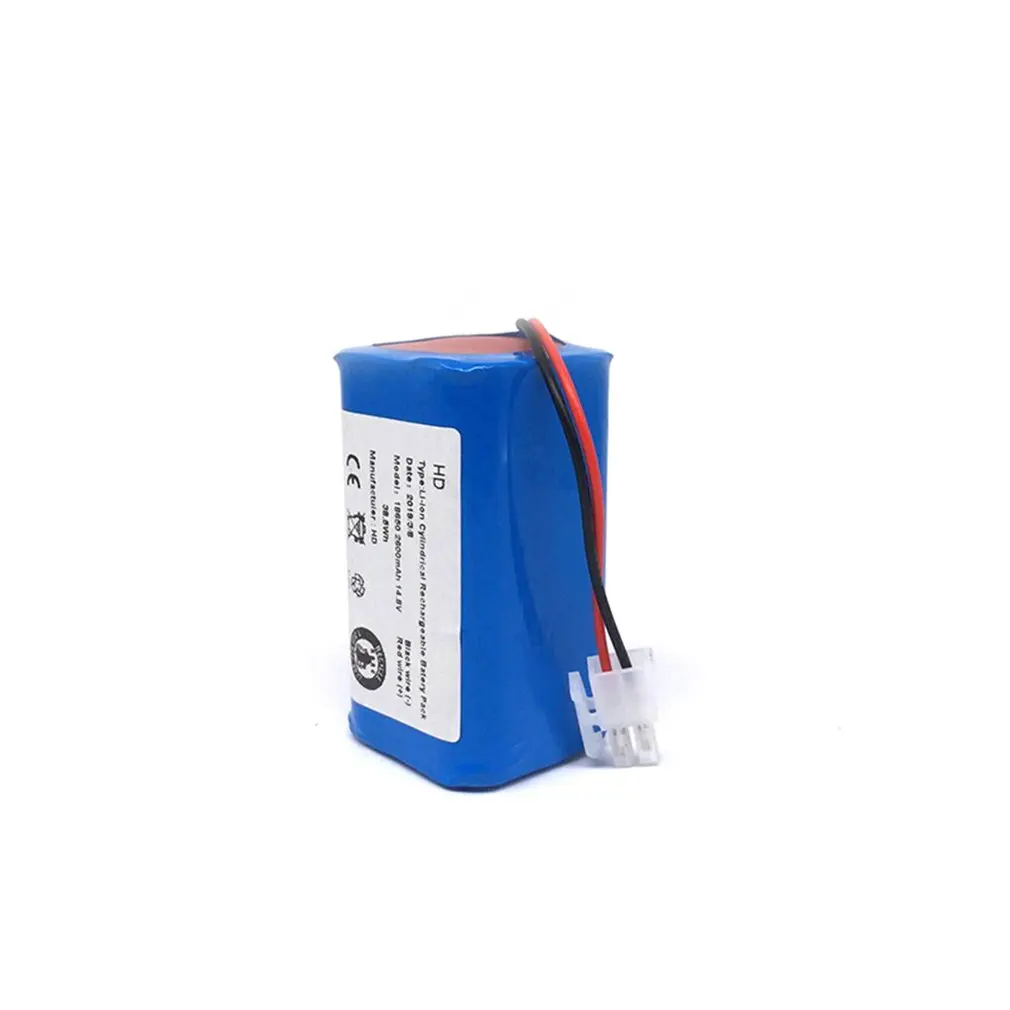 Rechargeable for ILIFE Battery + Brush Filter 14.8V 2800mAh Robotic Vacuum Cleaner Accessories for Chuwi for Ilife A4 A4s A6
