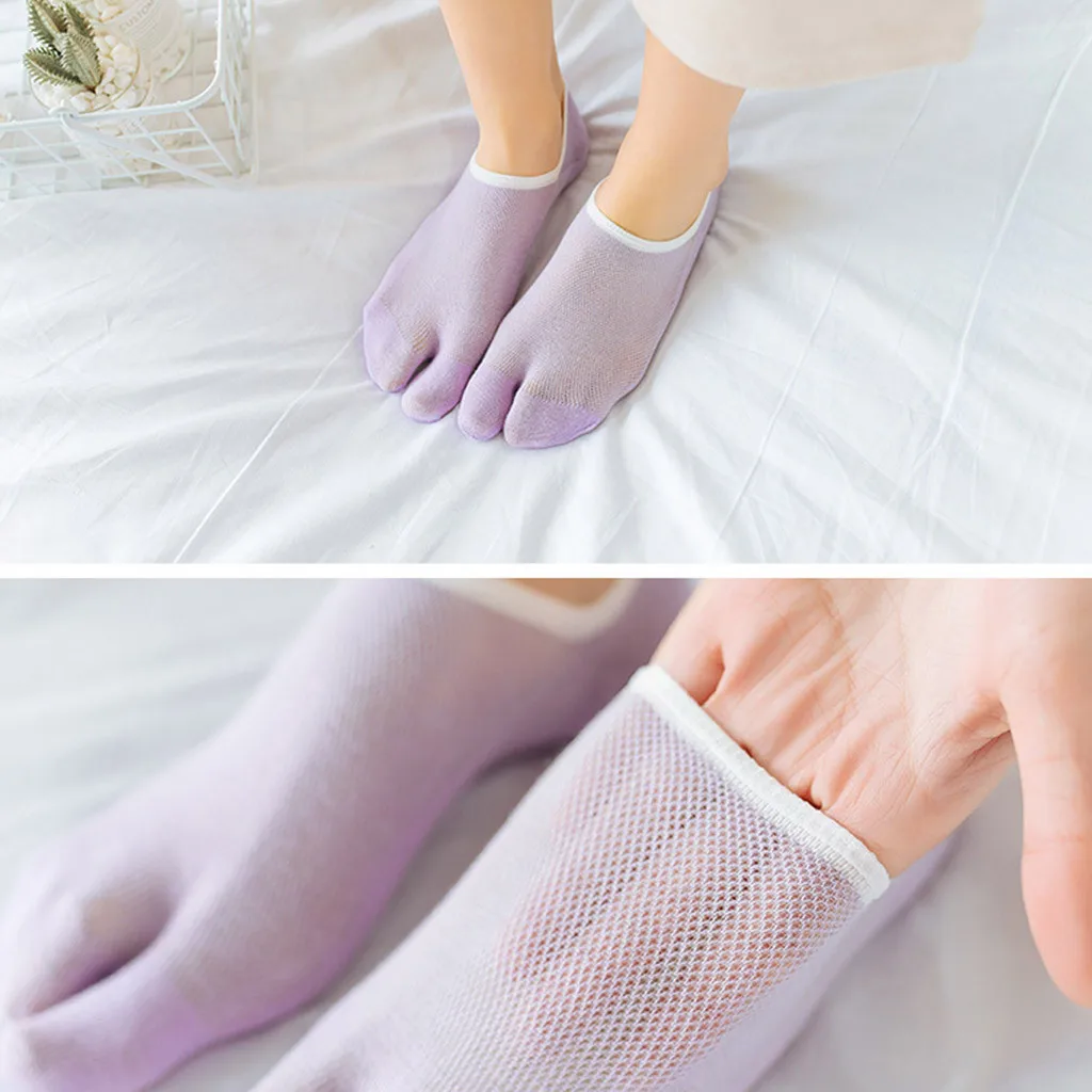 Women Socks Lovely Sexy Solid Candy Color Thin Crystal Silk Ladies Socks Summer Breathable Durable Fashion Female Sock invisible