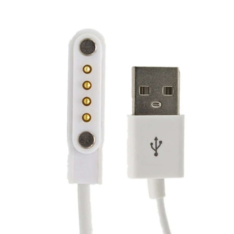 Зарядное устройство смарт-часов кабель 4 Pin магнитное зарядное устройство универсальное для смарт-браслета GV99