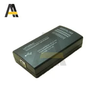 LHT00SU1 8-Channel Logic Analyzer Virtual Oscilloscope I2C SPI CAN Uart USB Connection 16Mhz With Testing Clamp Line USB Wire 1