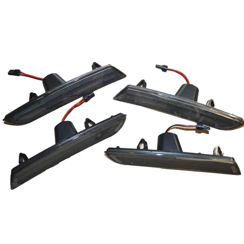 

Chevy Camaro 2016+Smoked Led Side Marker Lights-Front&Rear Set Of 2