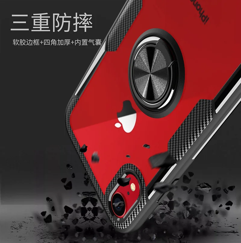 Подходит для SAMSUNG S9plus S10lite кольцо Поддержка чехол M30 A50 A70 A40s Прозрачный чехол для телефона