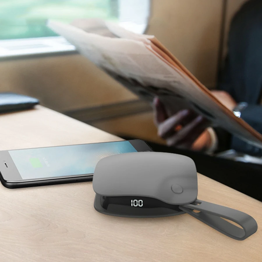 USB грелка для рук, мини обогреватель, Карманные грелки, Электрический внешний аккумулятор, перезаряжаемый аккумулятор 5000 мАч, грелка для рук, портативный, для улицы