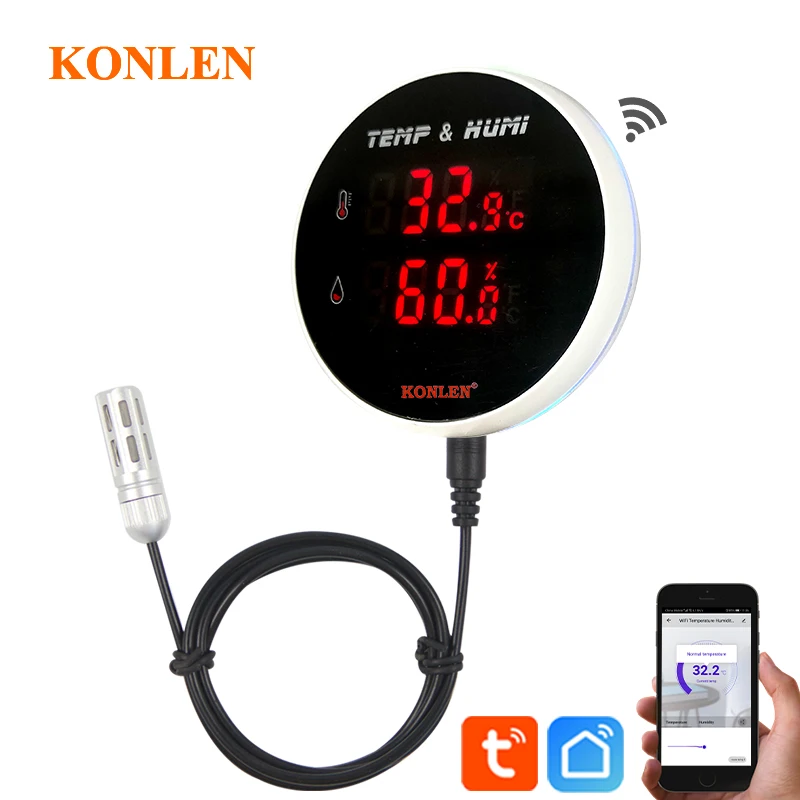 Wifi Thermometer, Indoor Hygrometer, Temperature Sensor Wifi Thermometer, Indoor Hygrometer, Temperature Sensor