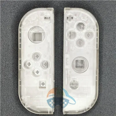 Transparent Сменный корпус для nintendo Switch Joy-Con, чехол для пульта ДУ, переключатель NS, левый и правый L R, чехол для джойстика NX Joy Con, чехол для контроллера - Цвет: Transparent
