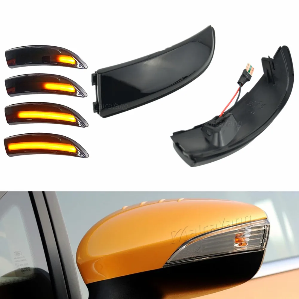 

For Renault Clio IV MK4 BH RS Grandtour KH 2012 -2016 Car LED Dynamic Blinker Indicator Repeater Mirror Turn Signal Light