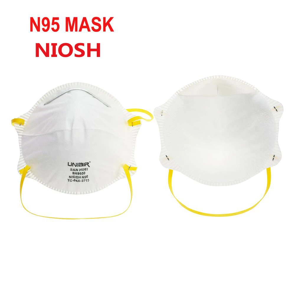 

10/20PCS US Standard NIOSH N95 Face Masks Anti-fog Haze Masks for Exhaust Gas Allergies Pollen PM2.5 Same as ffp2 KF94 Masks
