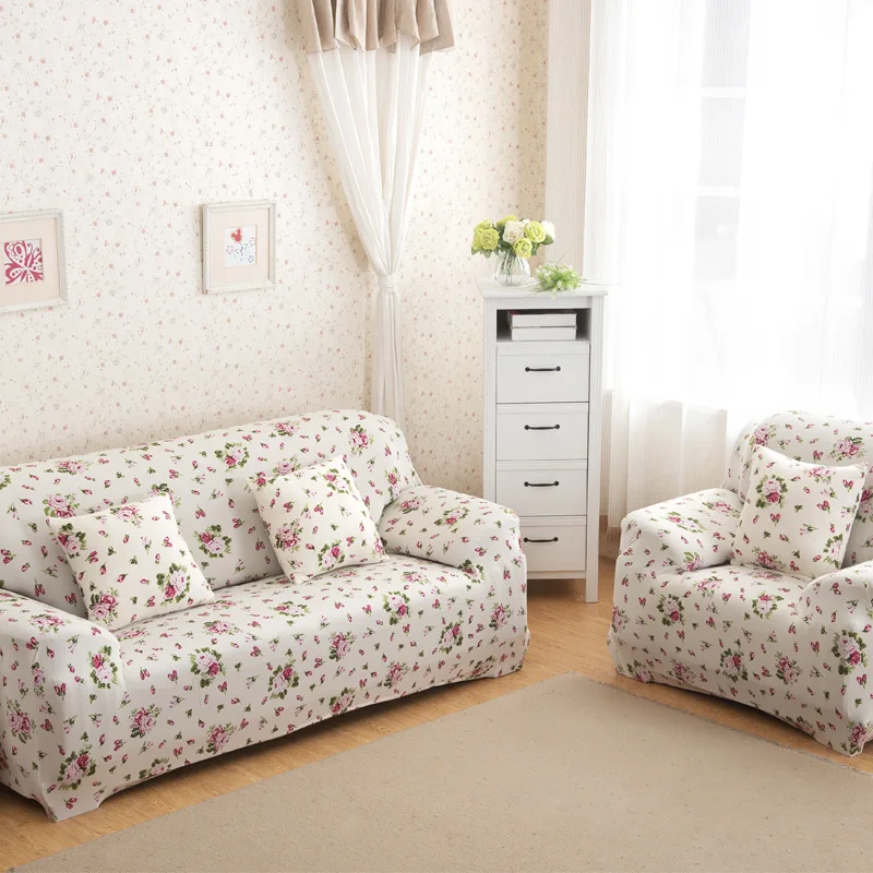 

Bo ran Elasticity Sofa Cover All Edges Included Full Cover Genuine Leather Anti-slip Packaged Combination Sofa Slipcover Cushion