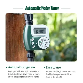 

Durable Outdoor Garden Water Timers Automatic Irrigation Timer Watering Controller Hose Faucet Timer Garden Watering Supplies