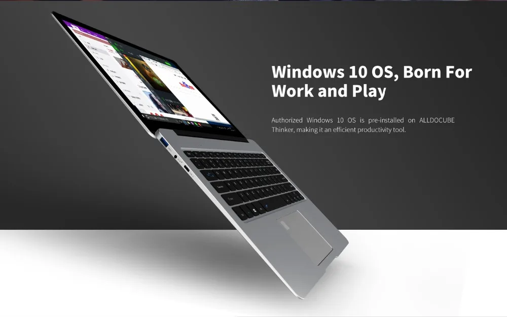 Ноутбук Alldocube Thinker i35 13,5 дюймов с ОС Windows 10 intel Kabylake 7Y30 ram 8 Гб rom 256 ГБ 3000*2000 ips
