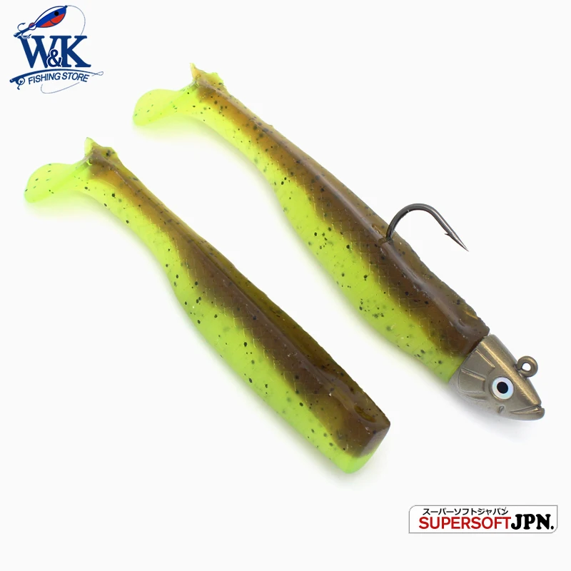 Soft Rubber Lures For Drop Shot 5cm 2'' Jig Perch Pike Bait Set Fishing Shad 