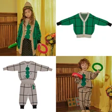Christmassweater Детский свитер для девочек свитер для младенцев luipaard Штаны комплекты одежды camisetas de Хэллоуин hallowen модель в Корейском стиле; детская одежда