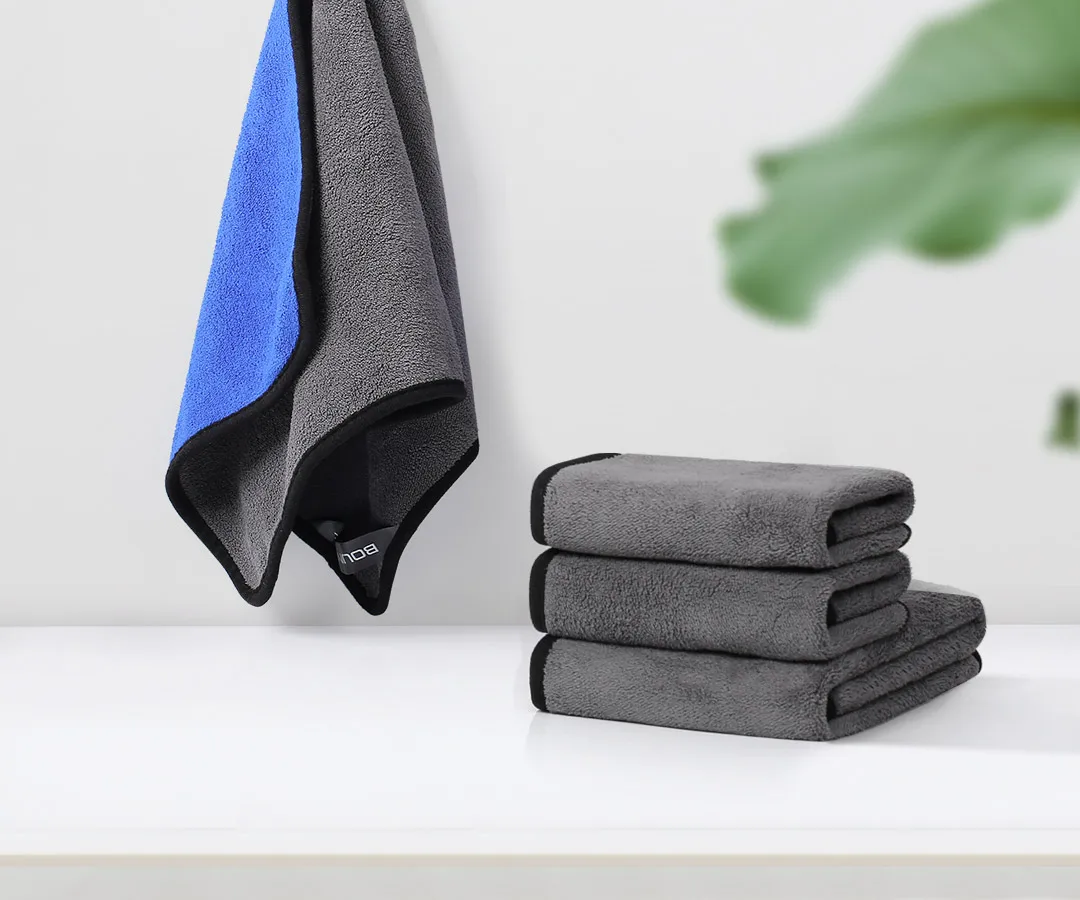Xiaomi Mijia Nano чистящее полотенце из тонкого волокна двойной цвет Замша утолщение не повреждает краски автомобиля без ворса чистит автомобиль