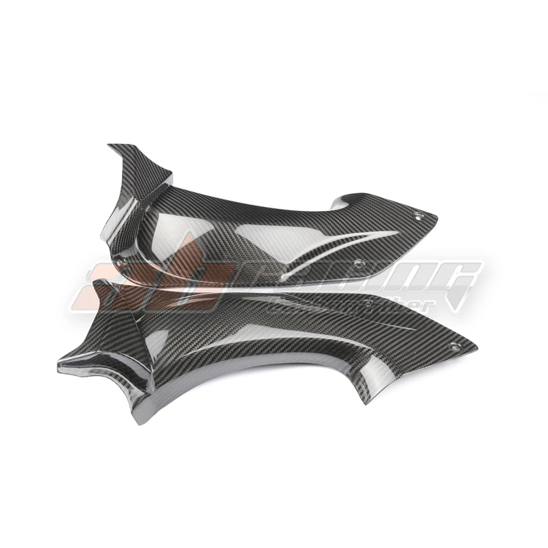 Верхняя передняя крышка воздуховода для Kawasaki ZX-14 ZZR1400 2006-2011 углеродное волокно