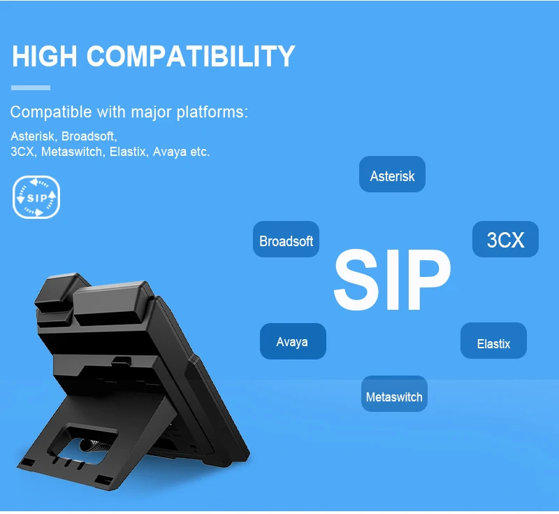 Fanvil ip-телефон X3U корпоративный ip-телефон высокой четкости аудио беспроводной стационарный телефон Бизнес офисный телефон VoIP ip-4/VP6