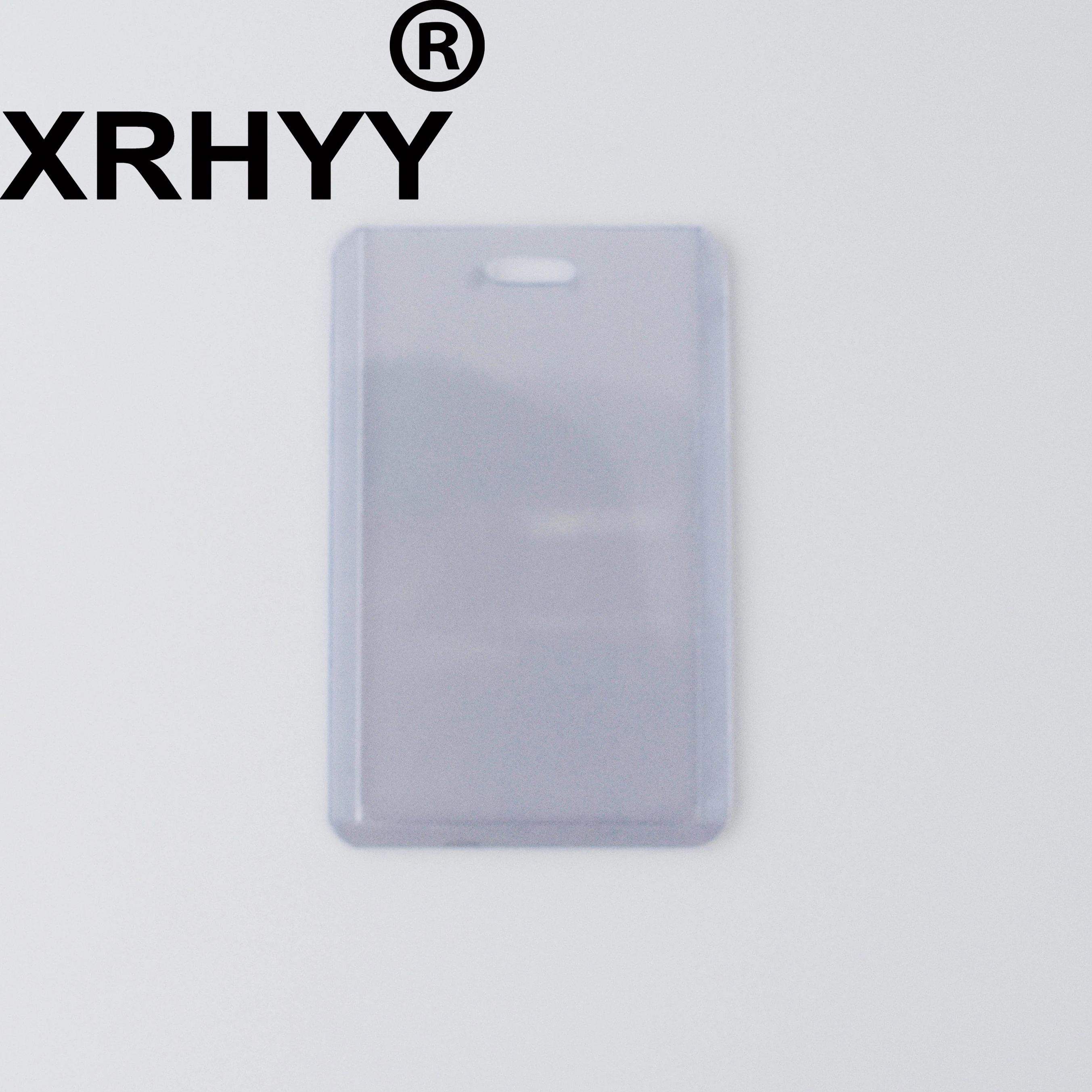 Чехол для карт XRHYY 10 упаковок прозрачный водонепроницаемый из ПВХ|Бейджи и