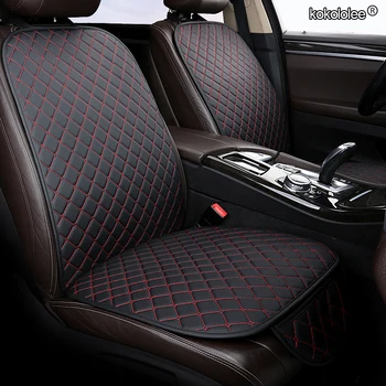 

KOKOLOLEE Leather car seat covers For Ford mondeo Focus 2 3 kuga Fiesta Edge Explorer fiesta fusion car accessories