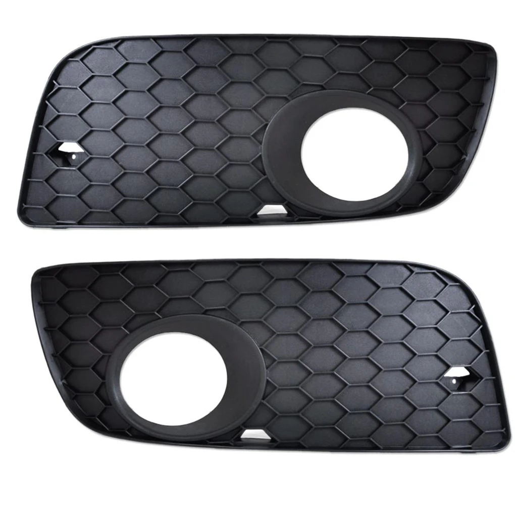 

Replacement For Golf 5 2005-2009 1K0853666P/1K0853665S Left+Right Side 1 Pair Car Foglight Grille Cover