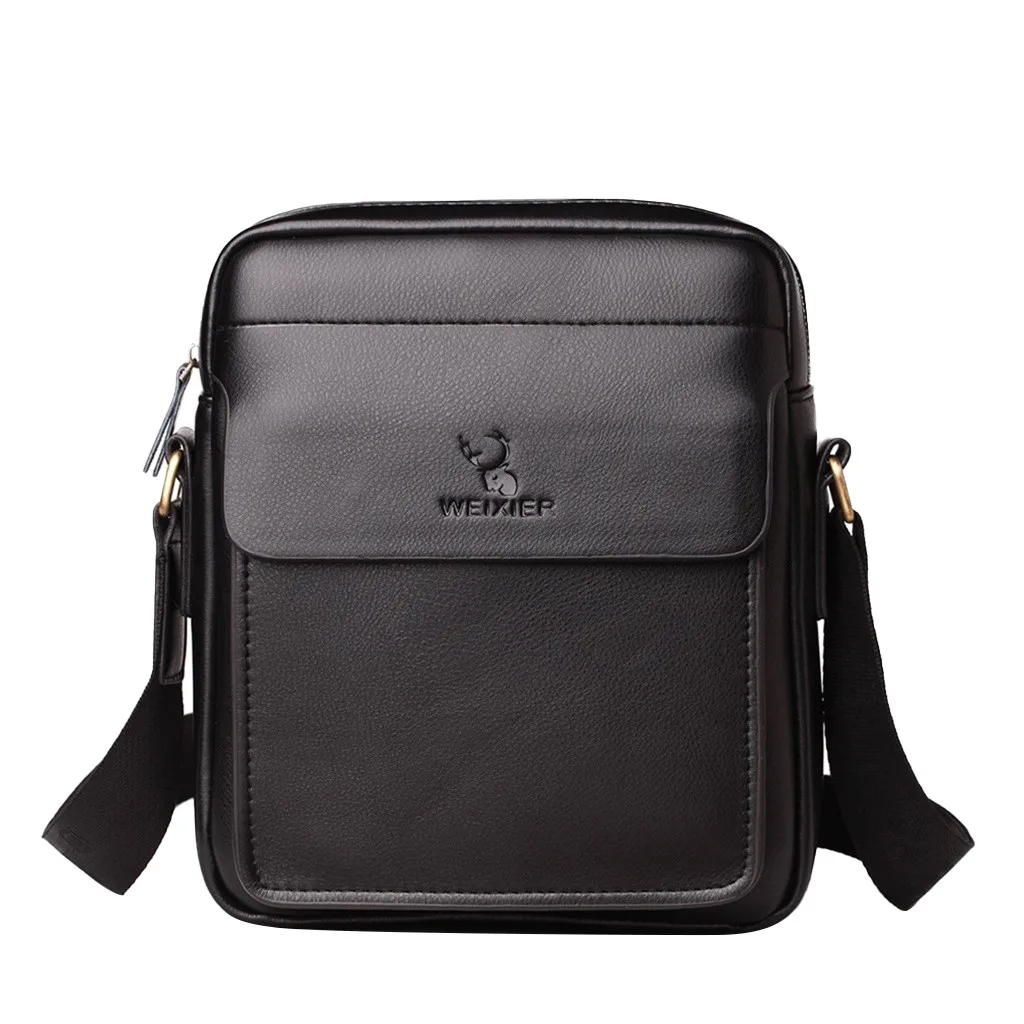 Новая мужская сумка 2019 винтажная английская стильная кожаная через плечо