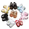 5.5cm Doll Toy Bright Leather Shoes for 1/6 Doll Toys Accessories Handmade Cute Doll Bandage Shoes Girls Gifts Doll Accessories 1