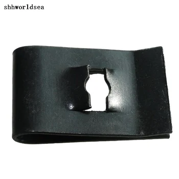 

Shhworldsea Metal Spring U-Type Plate Nut Speed Clips For Car Panel Defense Auto Fastener Clips Nuts Speed Clip For VW