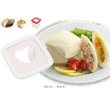 ABS сердце разработан торт тост хлебный Сэндвич Чайник резак формы кухонные принадлежности