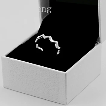 

Polished Zigzag Ring 197752（With Logo Jewellery Box）Women's Fashion Gifts