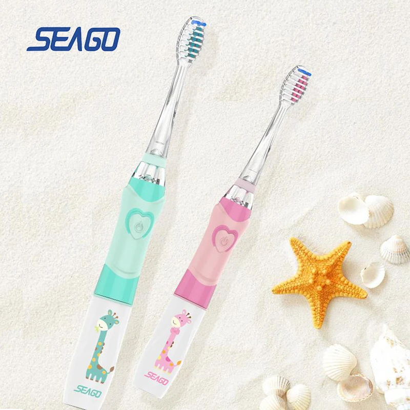 

SG-677/EK6 Toothbrush Children Cartoon Electric Toothbrush Sonic Vibration Waterproof Soft Oral Hygiene Massage Teeth Care