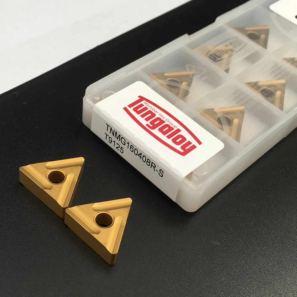 

Sale 100% Original 10PCS TNMG160408R-S T9125 Carbide Inserts High Quality External Turning Tools Steel Parts CNC Lathe Tools