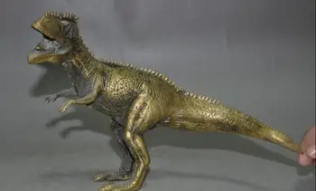 

old China bronze Ancient times animal dinosaur Tyrannosaurus rex statue