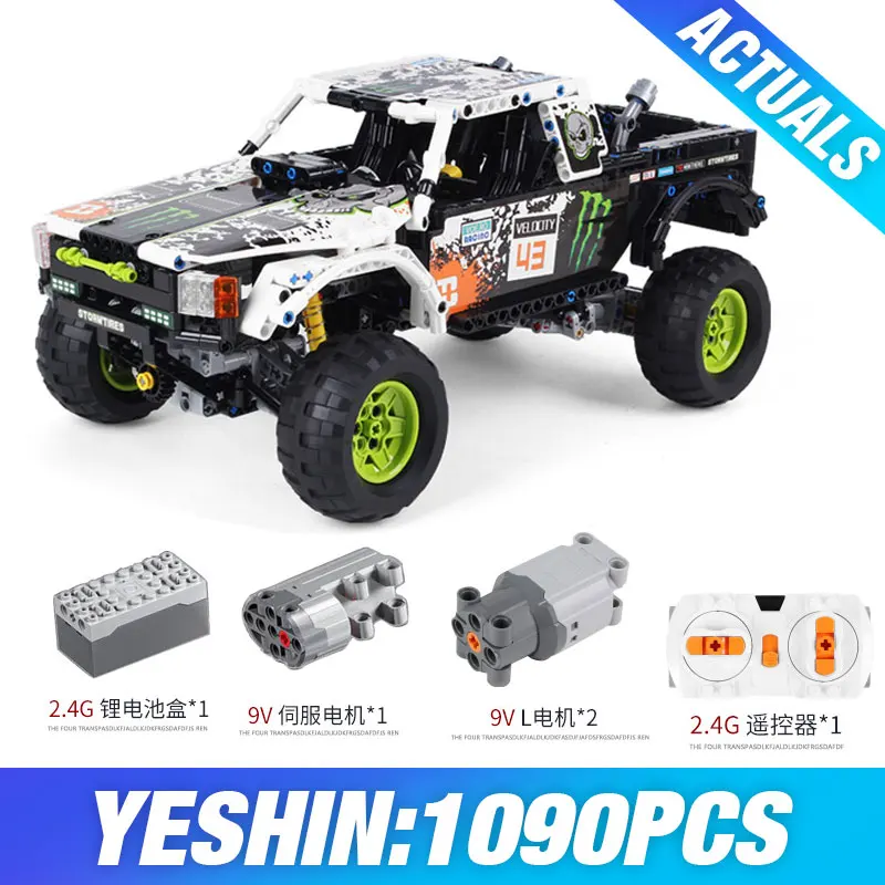 Technic Машинки Игрушки 4X4 внедорожный Vehile набор совместим с 42099 строительный блок блоки классический автомобиль Рождественский подарок