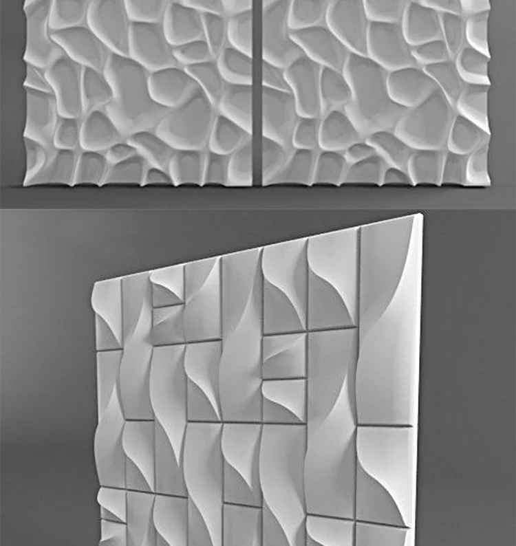 Sombra creativa estereoscópica cemento pared molde Decoration Fondo pared azulejo molde pasta tipo pared azulejo руководство molde