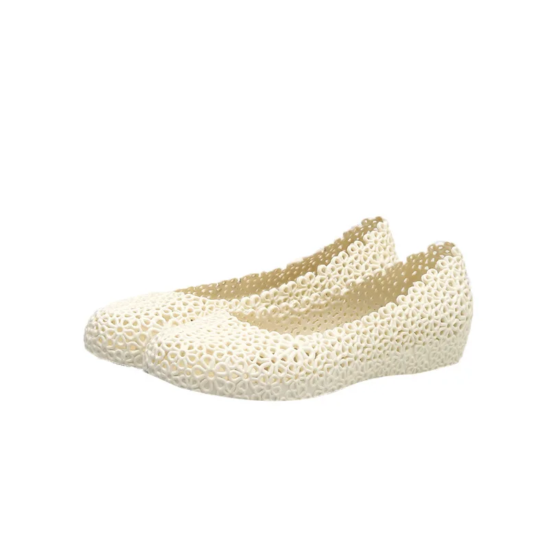 

2019 Summer New Small White Shoes Non-slip Breathable Nurse Shallow Mouth Soft Bottom Flat Waterproof Non-slip Ladies Sandals