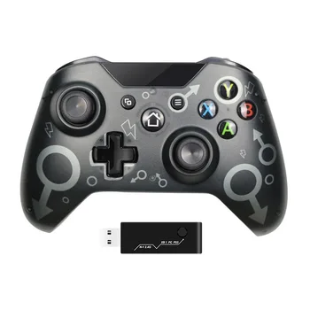 

For Xbox One Bluetooth Controller With 2.4GHZ Wireless Adapter Joystick Gamepad, Compatible With Xbox One/One S/One X/P3/Windows