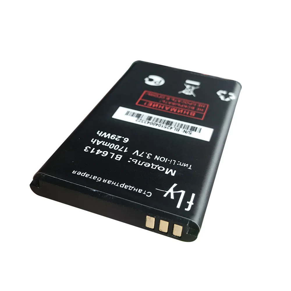 1700 мА/ч BL6413 батарея для Fly bl6413 ds116 DS116 + чехол мобильного телефона | Мобильные