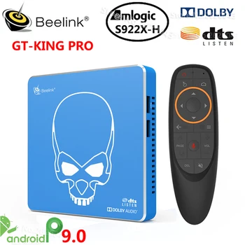 

Beelink GT-KING PRO Amlogic S922X-H Smart Android 9.0 TV Box 4GB DDR4 64GB ROM Dolby Audio DTS Listen 4K HD Hi-Fi Media Player