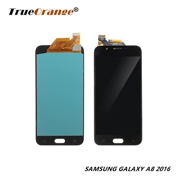 

5.7" AMOLED A8 LCD For Samsung Galaxy A8 2016 A8100 A810 LCD Display Touch Screen Digitizer Assembly Replacement Free gift