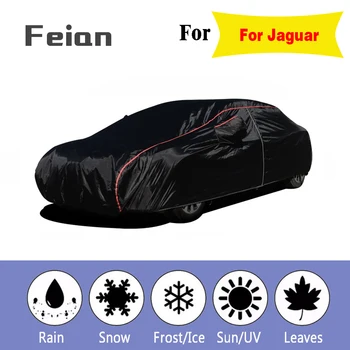 

190T Universal full car covers outdoor prevent sun snow rain dust frost wind and leaves fit suv sedan hatchback For Jaguar