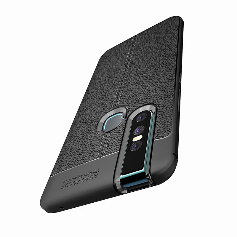 SemgCeKen ультра тонкая кожаная крышка для Vivo x20 plus x21 x21i x23 x27 pro роскошный мягкий Силиконовый противоударный чехол
