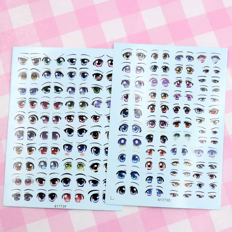 Anime Eye Stickers  Unique Designs  Spreadshirt